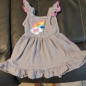 Boutique BFF Rainbow dress